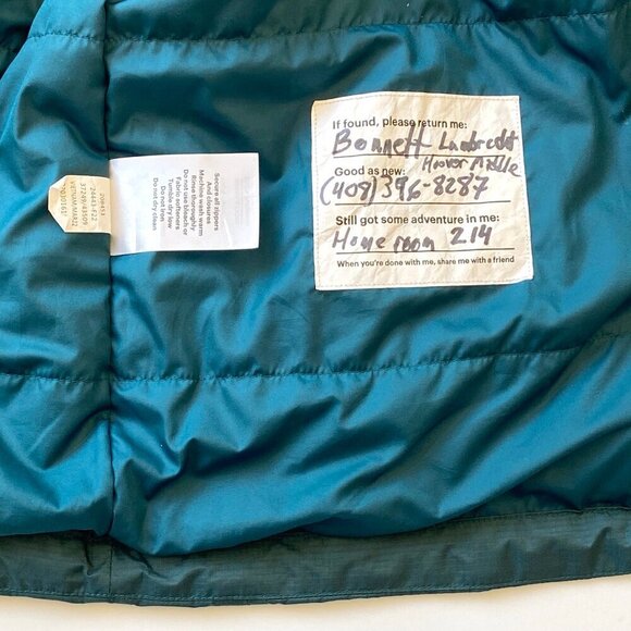REI Co-Op Kids Insulated Rain Jacket Hooded Waterproof Windproof Warm Size M - Picture 14 of 16